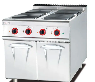 Electric cooking range
