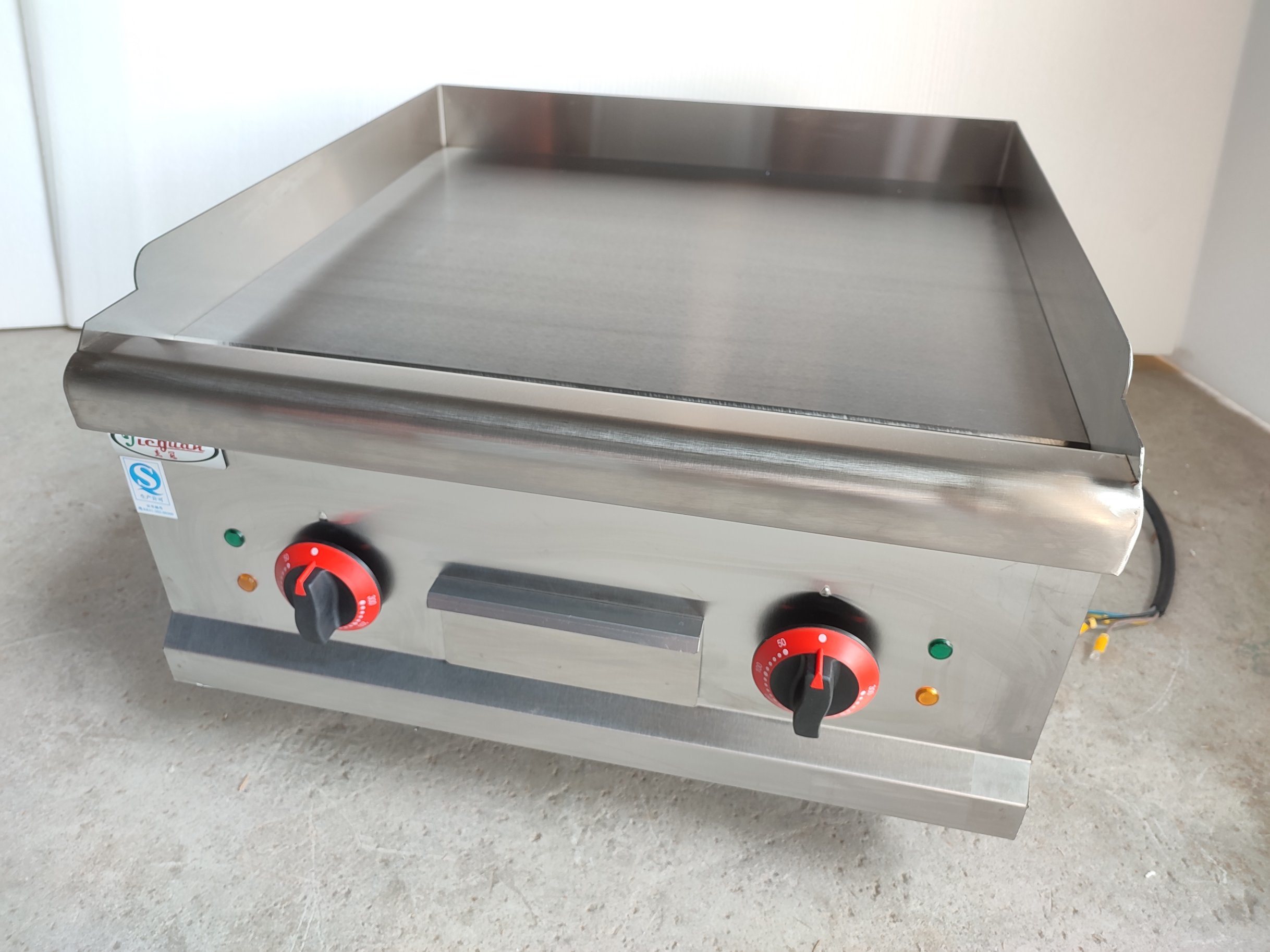 24" table top electric griddle 16mm