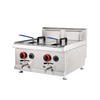 14L gas deep fryer with 2 tank