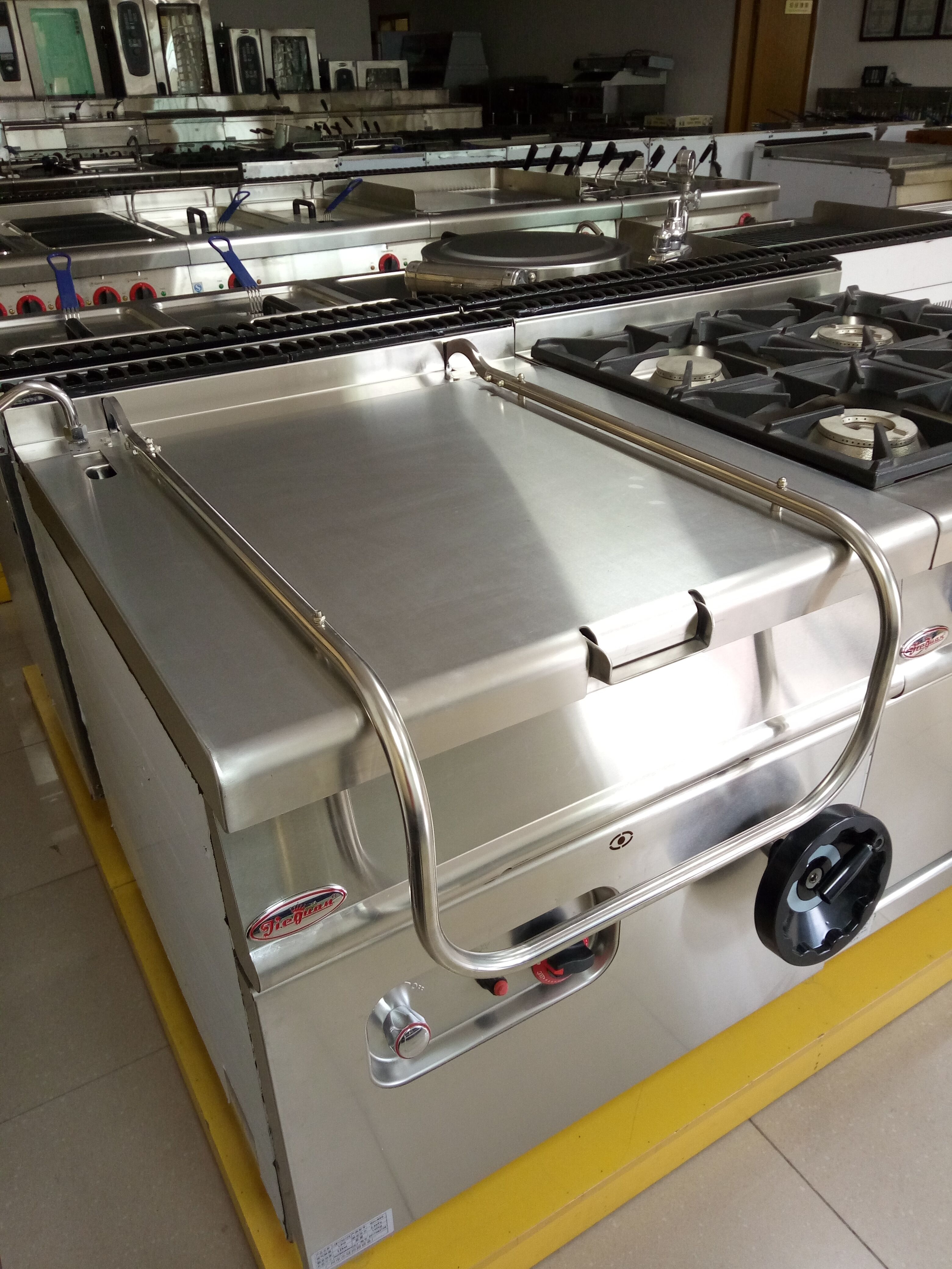 Commercial Restaurant Kitchen Equipment Gas 60L Tilting Bratt Pan 