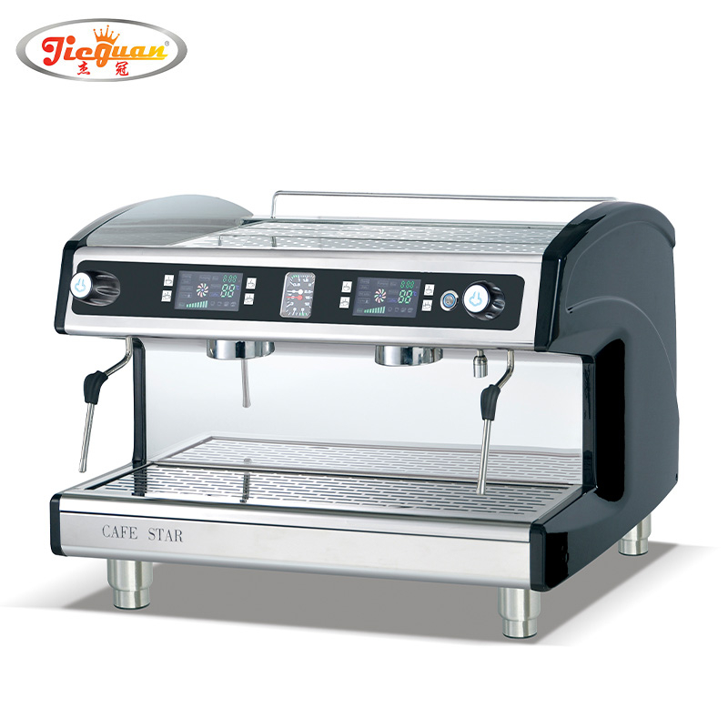 Electric 2 group semi-auto coffee maker in guangzhou