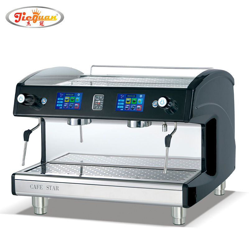 11L China coffee machine with double group coffee maker for sale 