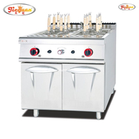 floorstanding 12 Basket LPG Pasta Cooker With Cabinet