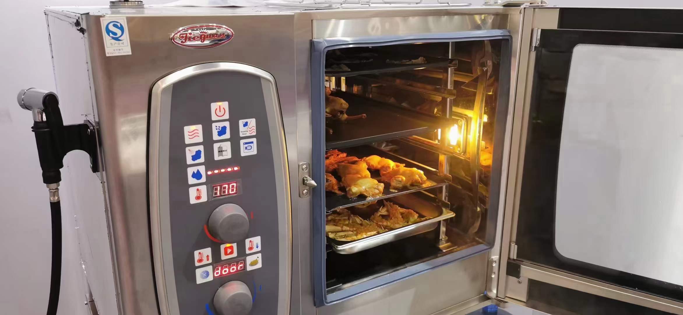 Professional Kitchen Combi Oven with 10 Layers