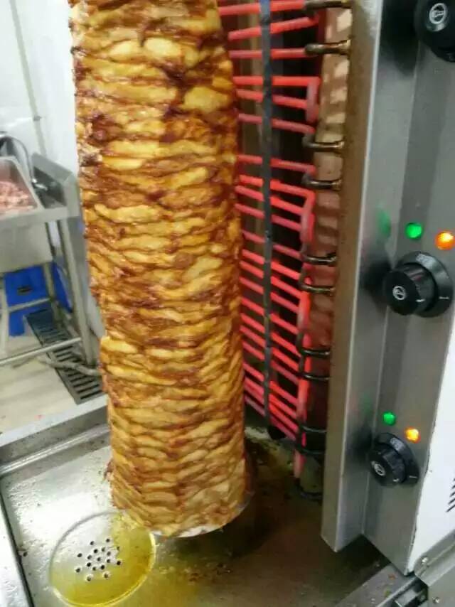 Commercial hotel restaurant electric sharwarma grill kebab machine