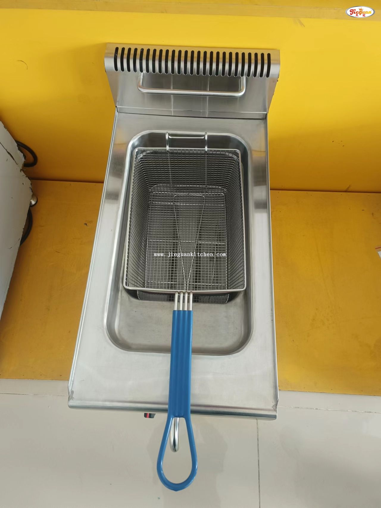 single tank deep fryer gas 14L