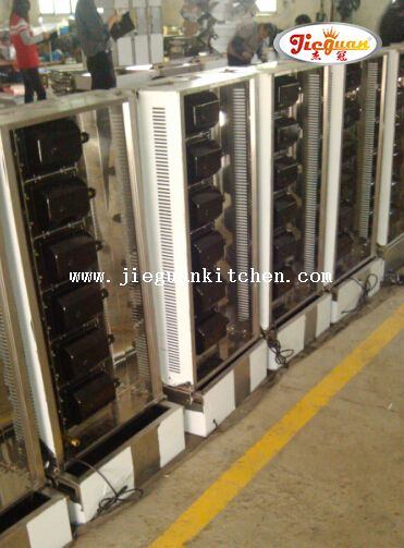 Fully Automatic Shawarma machine kebab machine Barbecue machine 2/3/4/5/6 Burner Gas Barbecue Grill