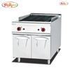  Freestanding Lava Rock Grill gas with Cabinet