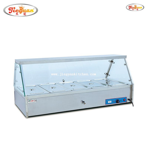 Commercial electric buffet food warmer heating bain marie with 6 1/1GN pan or 12 1/2 GN PAN