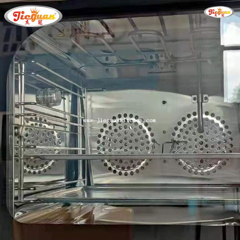 electric perspective convection oven with steamer