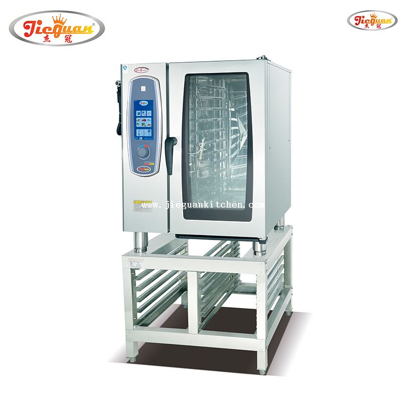 Commercial Combi-steamer Oven with 10 Layers with Touch Screen