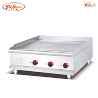 900mm table top electric flat griddle 16mm