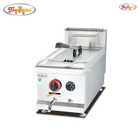 single tank deep fryer gas 14L