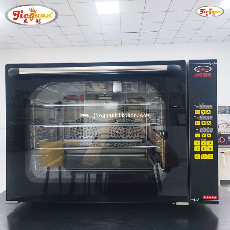 Electric Convection Oven Commercial Baking Oven 4 Layer with Spray