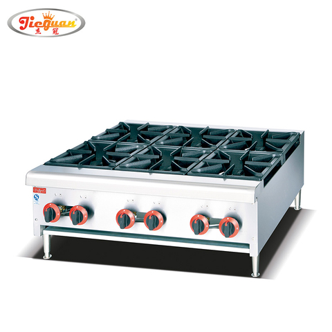 American Style LPG 36'' Gas Cooker with 6 Burner in Guangzhou