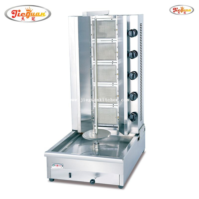 gas kebab machine with 5 burner Gas Shawarma machine With 5 Burner Shawarma Machine Kebab Grill For Restaurant