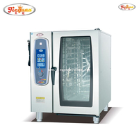 Commercial Combi-steamer Oven with 10 Layers with Touch Screen