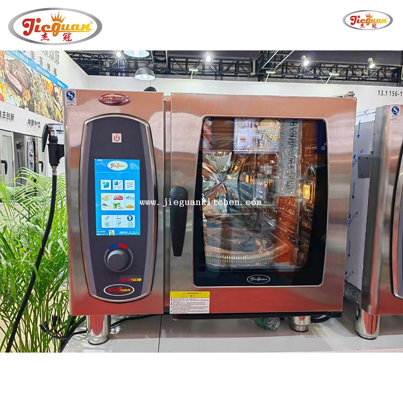 Commercial Combi-steamer Oven with 10 Layers with Touch Screen