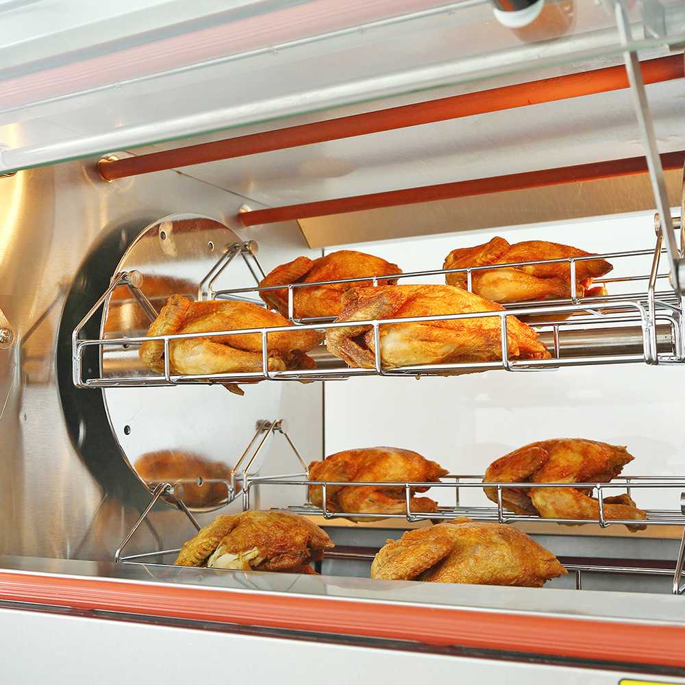 electric chicken grill rotisseries for 12-16 pieces whole chicken