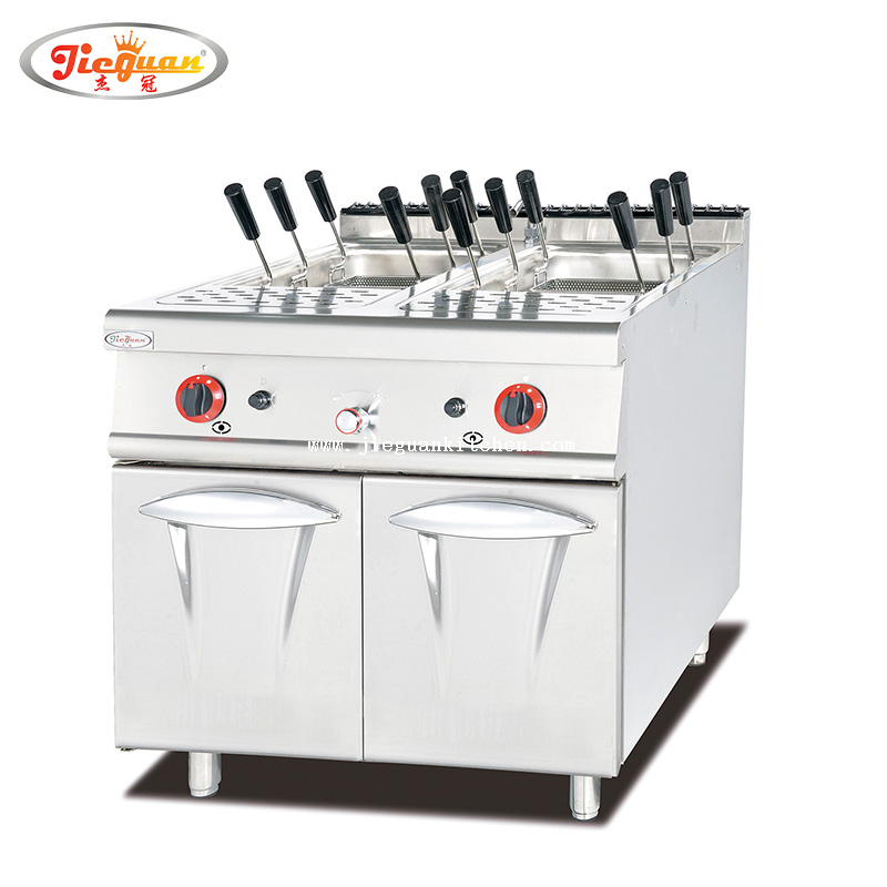 Gas Pasta Cooker with Cabinet