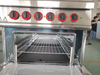 Electric cooking range with 4 hotplate with cabinet