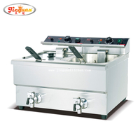 Electric Double tank Chips Deep Fryer Commercial
