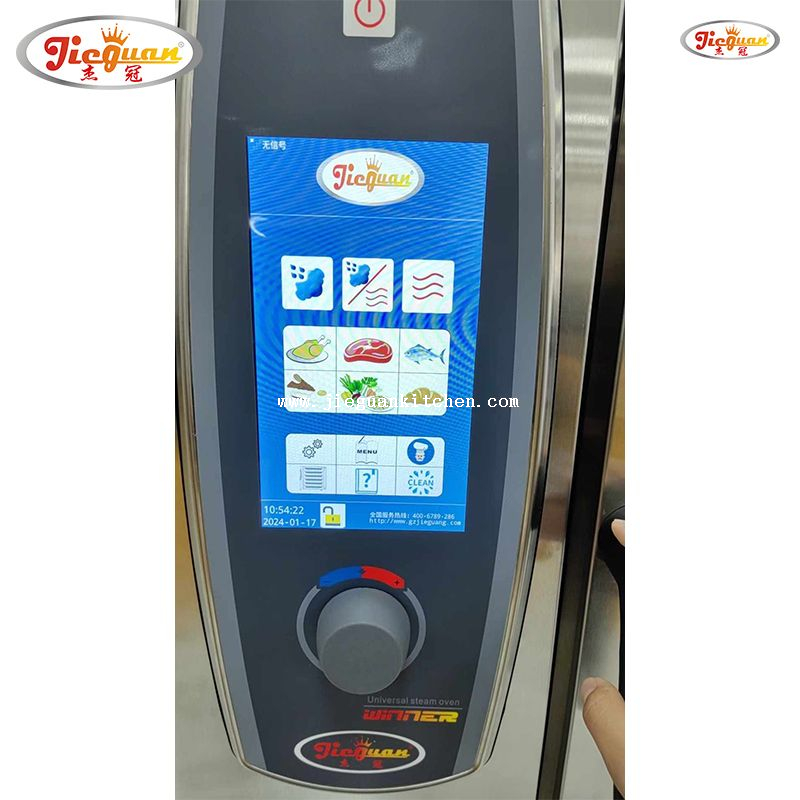 Commercial Combi-steamer Oven with 6 Layer with Touch Screen