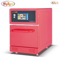 Manufacturer Made In China 20L Commercial Kitchen 100 Preset Menus Speed Oven With Microwave