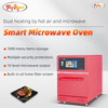 Manufacturer Made In China 20L Commercial Kitchen 100 Preset Menus Speed Oven With Microwave
